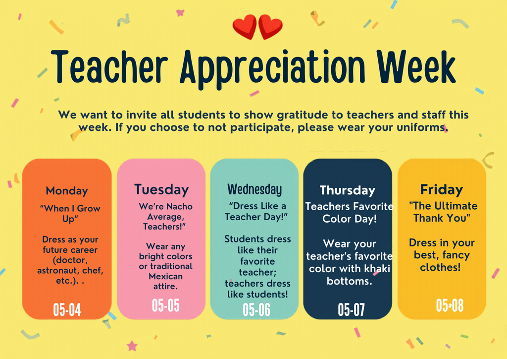 teacher appreciation week 