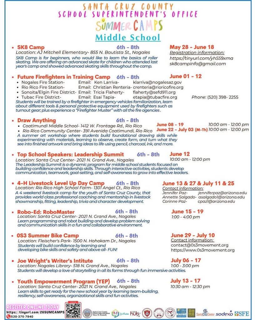 Summer camps 2