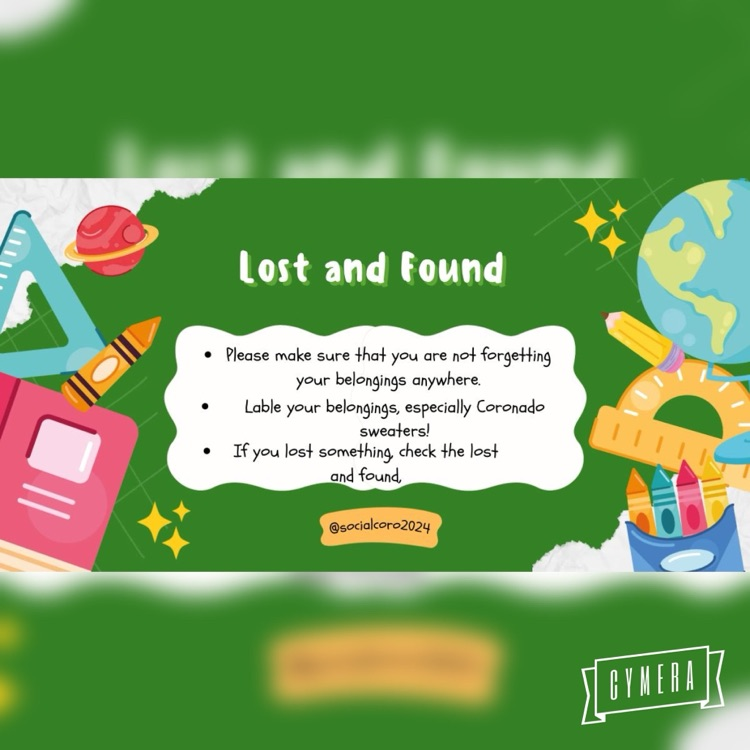 Lost and found 