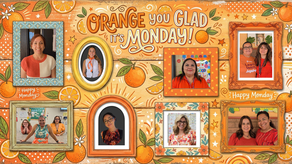 Orange you glad it's Monday!