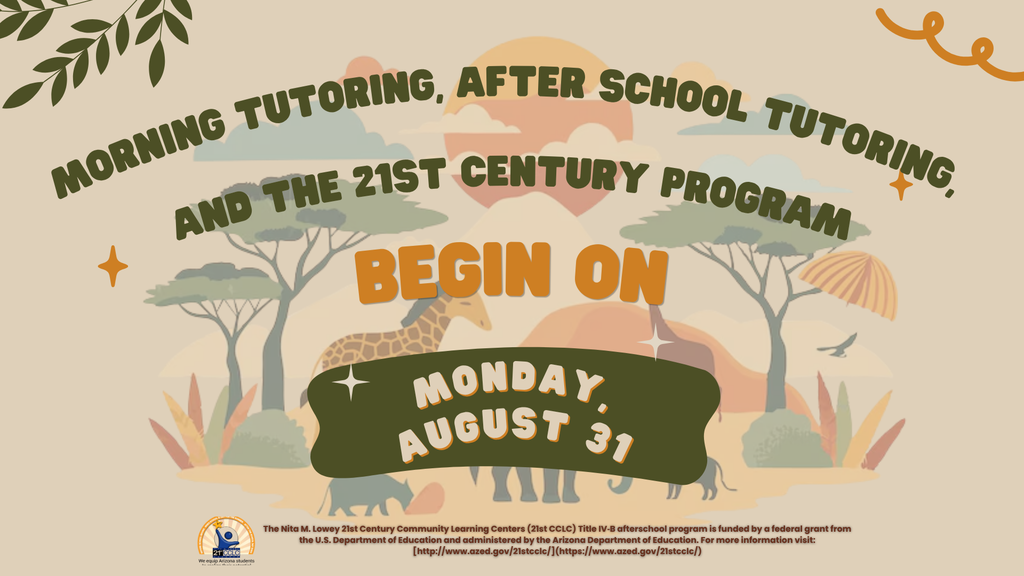 tutoring begin date