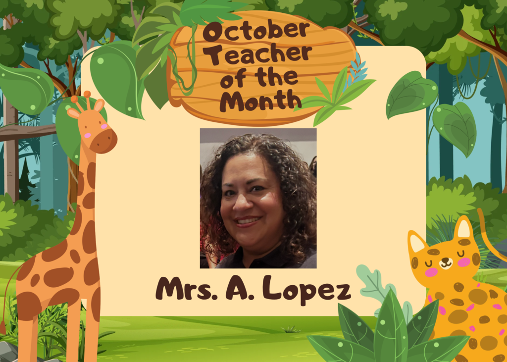 October teacher of the month
