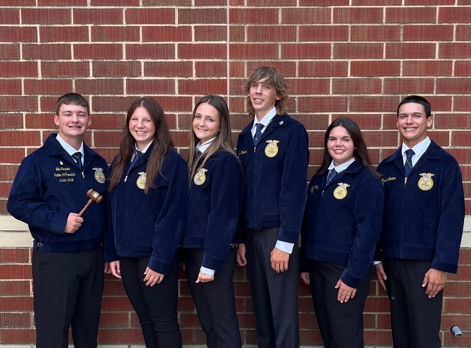 2025-2026 Nokomis FFA Officer Team