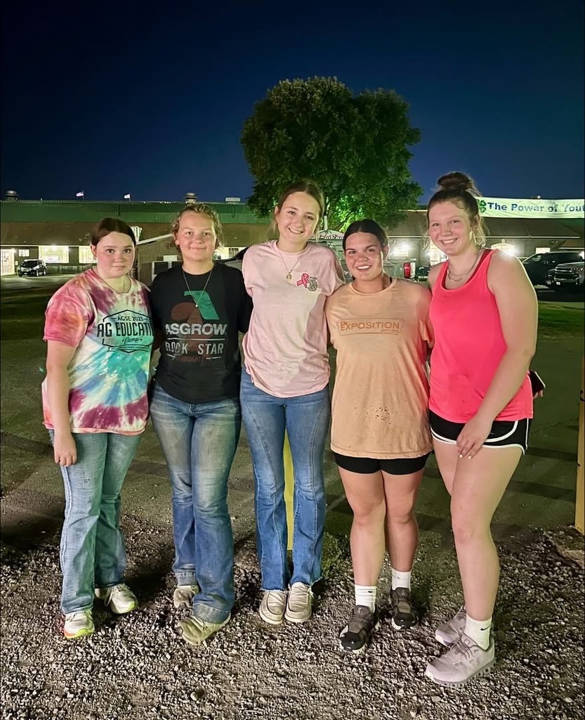 Volunteer work at the state fair.