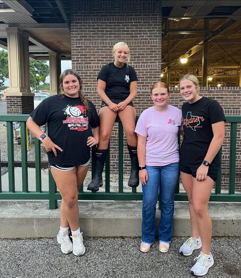 Volunteer work at the state fair.