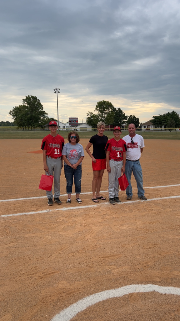 8th grade night JH Baseball