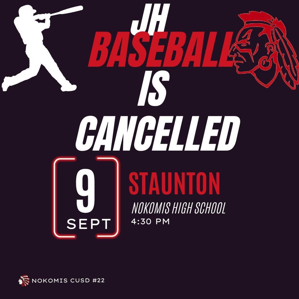 JH Baseball  Cancelled