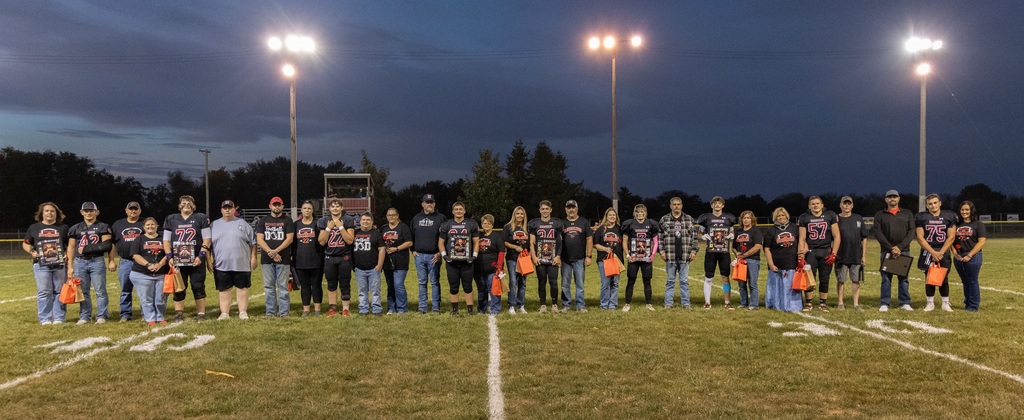 FB Senior Night 