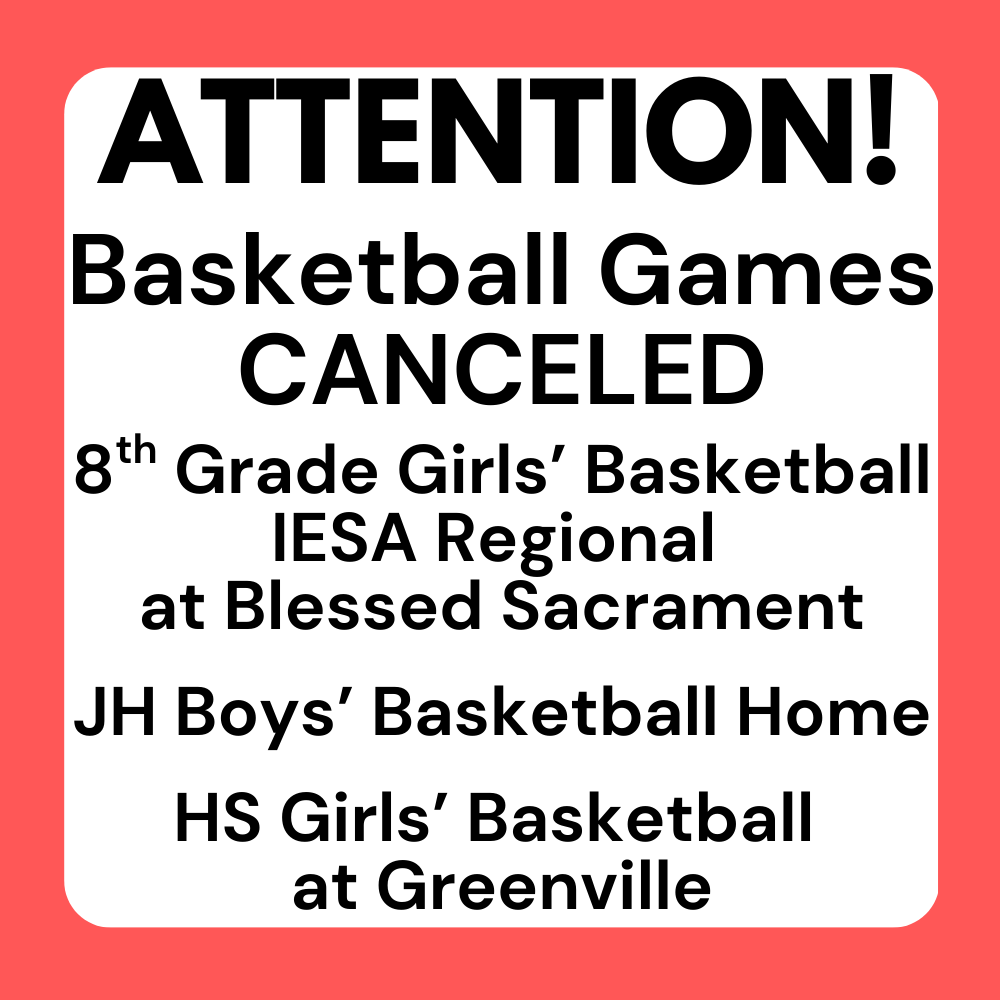 Basketball Games CANCELED