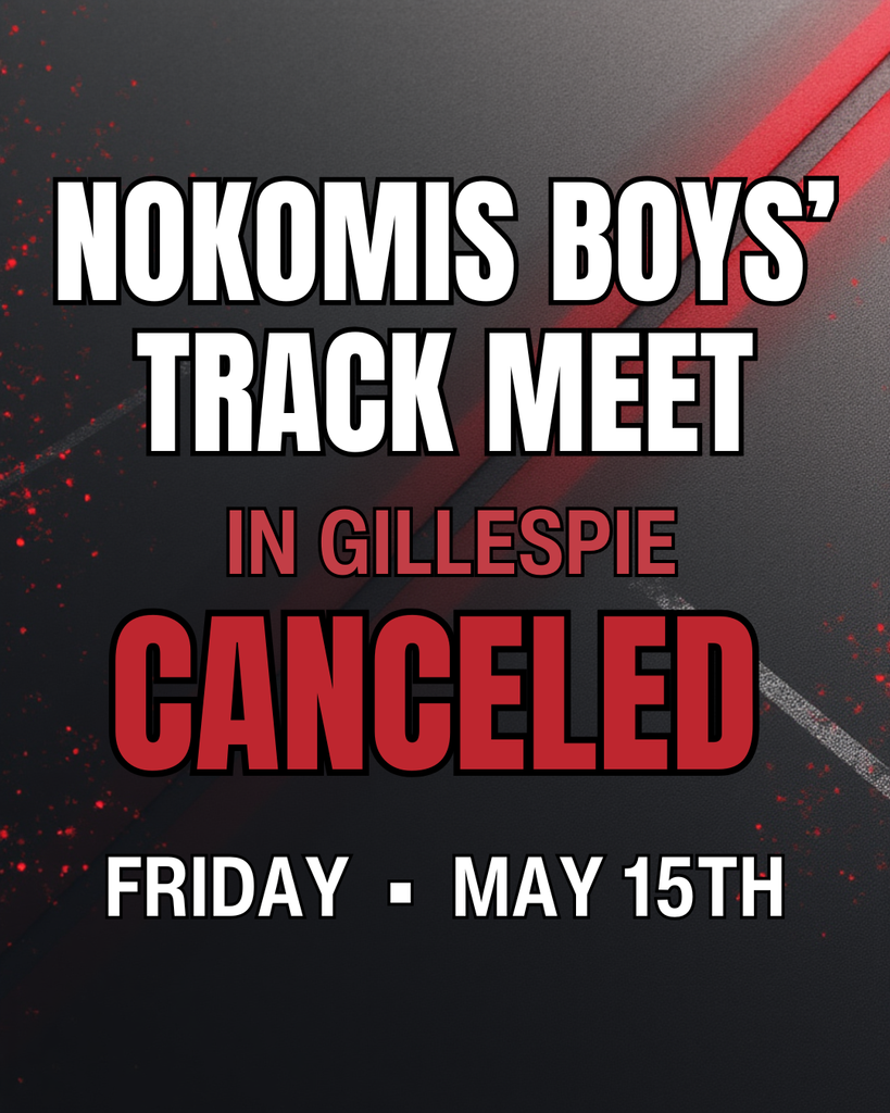 Boys Track Meet in Gillespie Canceled