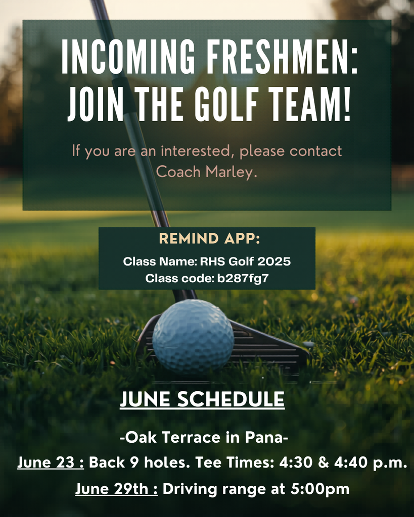 Golf Team Info