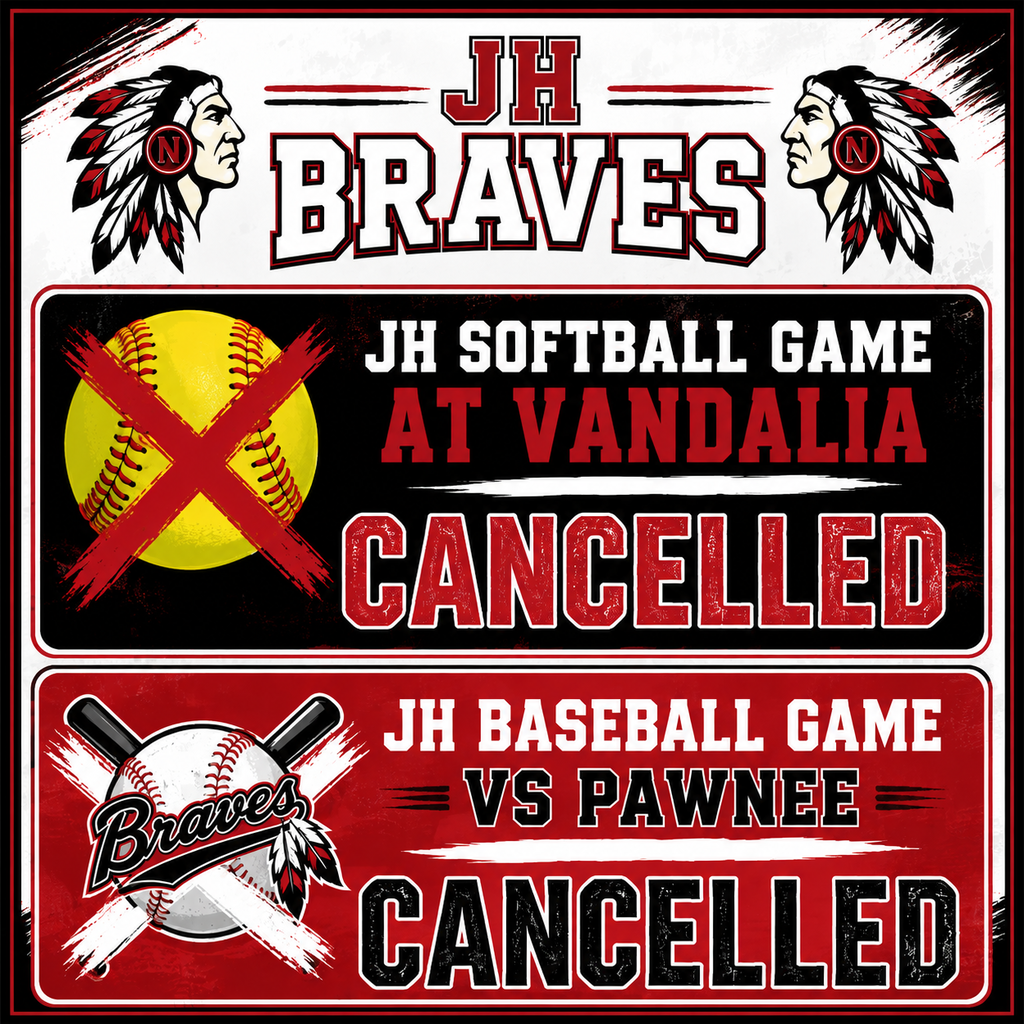Update: JH baseball and Softball are cancelled. 