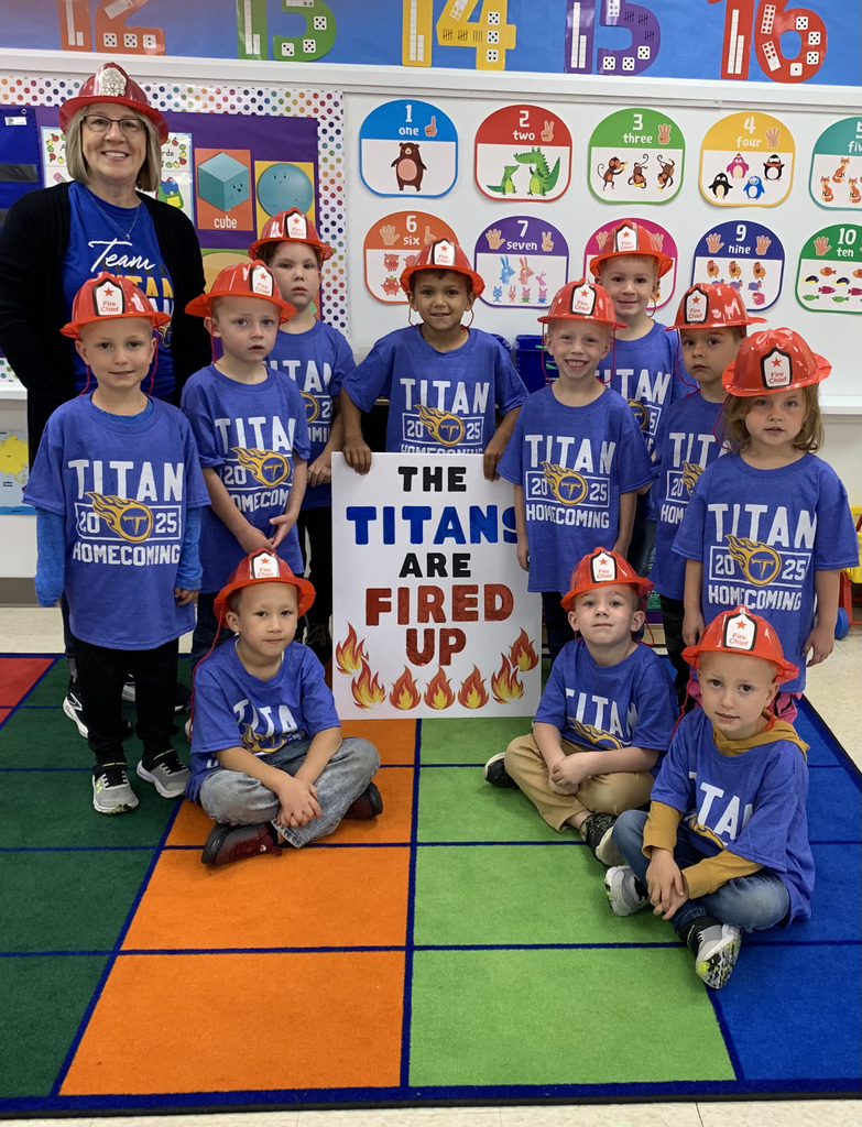 Kindergarten message for Homecoming