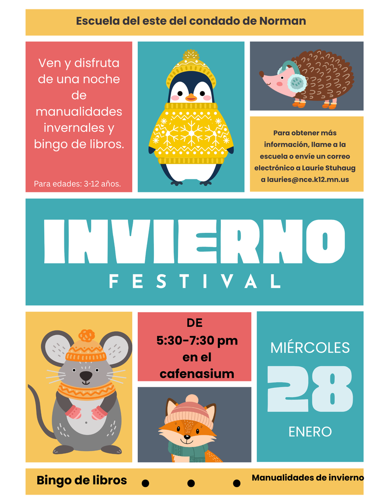  winter festival coming up on Jan. 28th