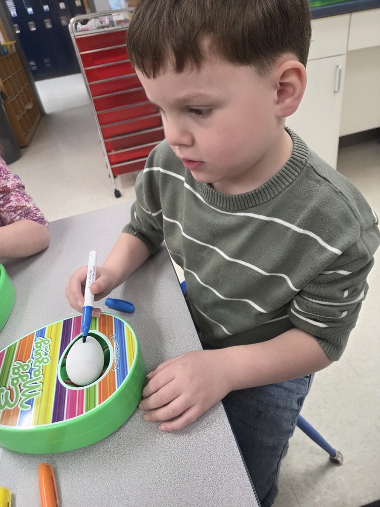 Preschool coloring easter eggs pics