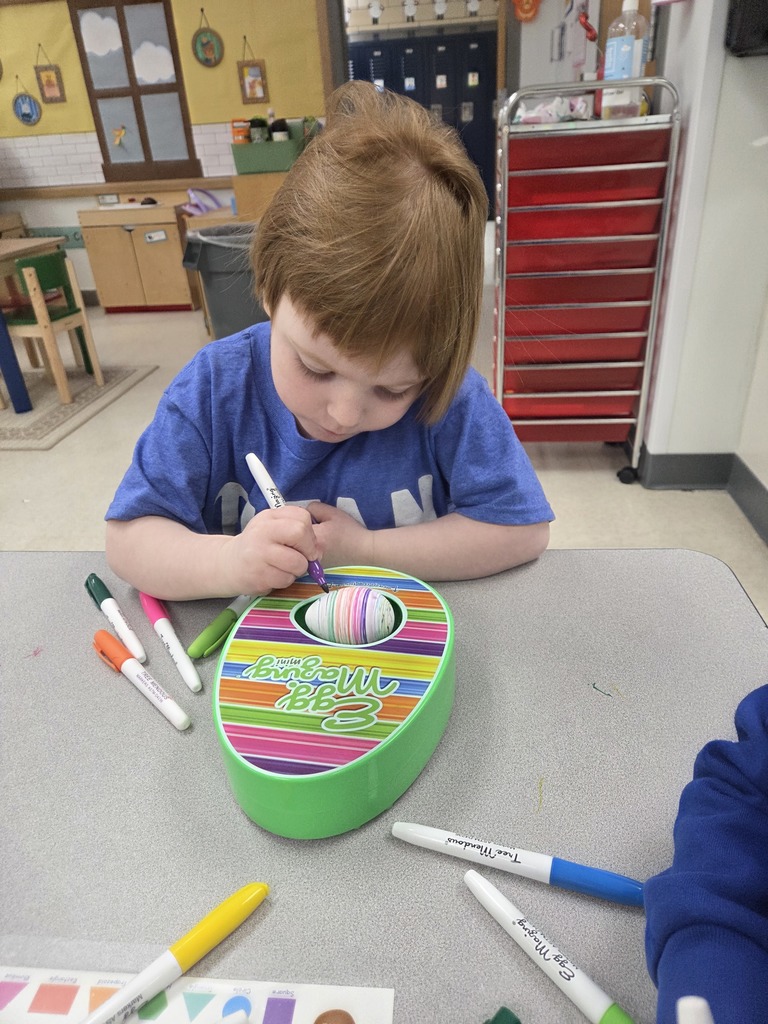 Preschool coloring easter eggs pics
