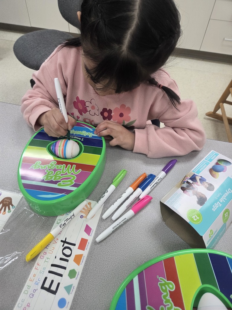 Preschool coloring easter eggs pics