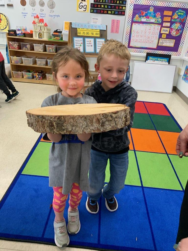 Kindergarten Arbor Day with Norman County SWCD