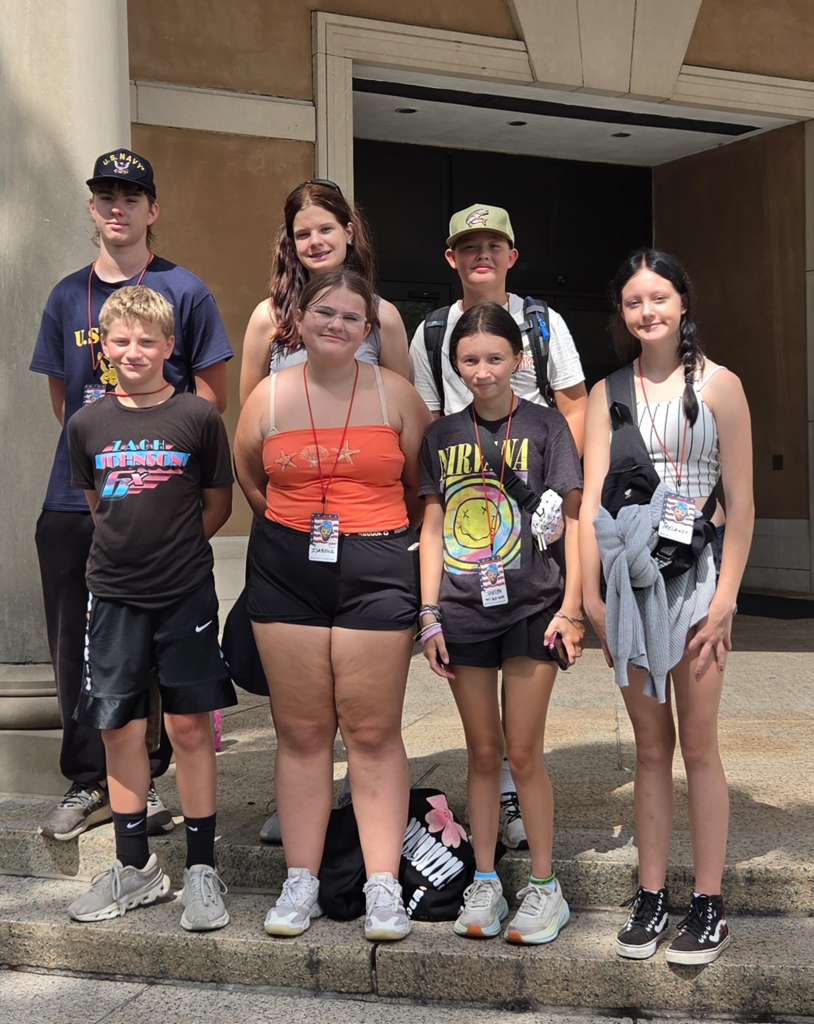 On Sunday April 3rd 7th and 8th graders from Norman County East, along with some parents, made their way to Washington DC. They have visited the Washington Monument, the Vietnam, Korea, and World War II memorials. They've been to the Holocaust Museum,, Arlington Cemetery, and the changing of the guard, and so much more. 