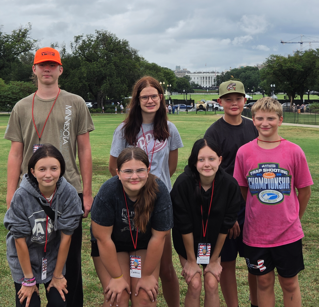 On Sunday April 3rd 7th and 8th graders from Norman County East, along with some parents, made their way to Washington DC. They have visited the Washington Monument, the Vietnam, Korea, and World War II memorials. They've been to the Holocaust Museum,, Arlington Cemetery, and the changing of the guard, and so much more. 