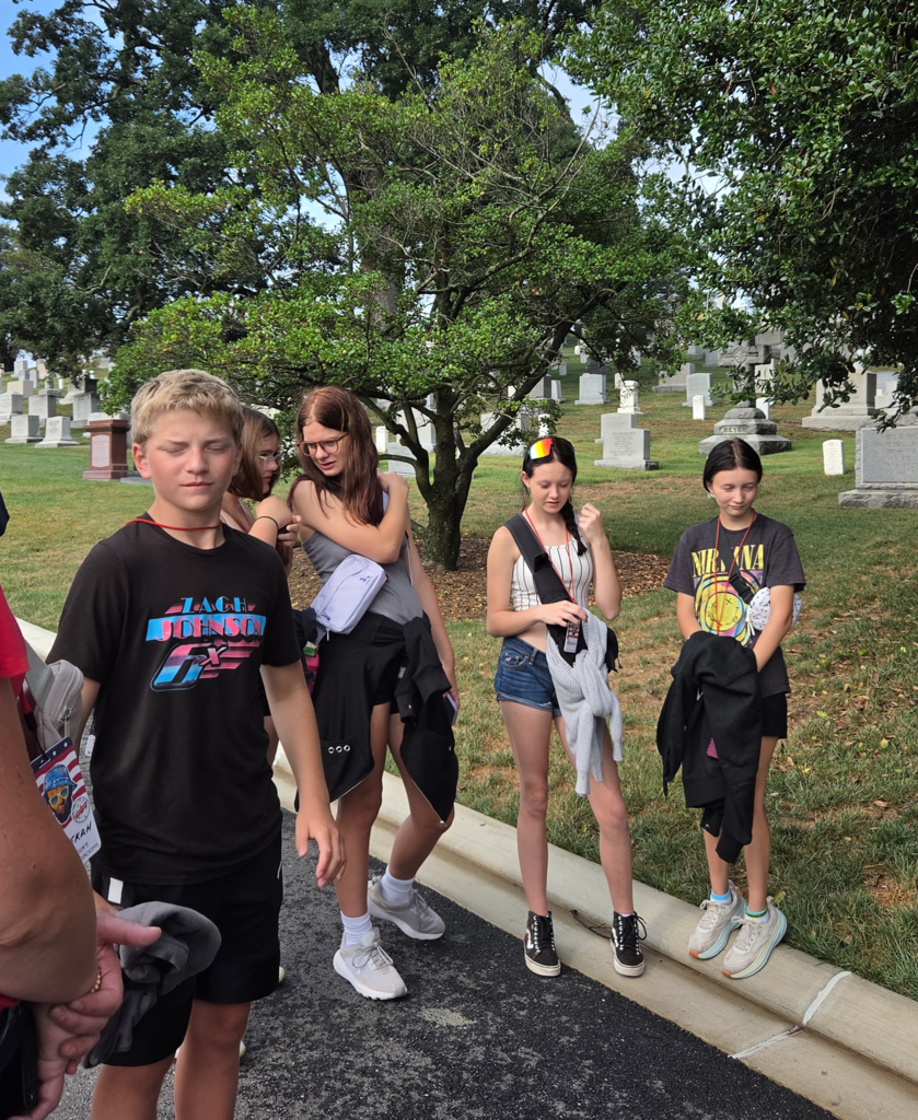 On Sunday April 3rd 7th and 8th graders from Norman County East, along with some parents, made their way to Washington DC. They have visited the Washington Monument, the Vietnam, Korea, and World War II memorials. They've been to the Holocaust Museum,, Arlington Cemetery, and the changing of the guard, and so much more. 