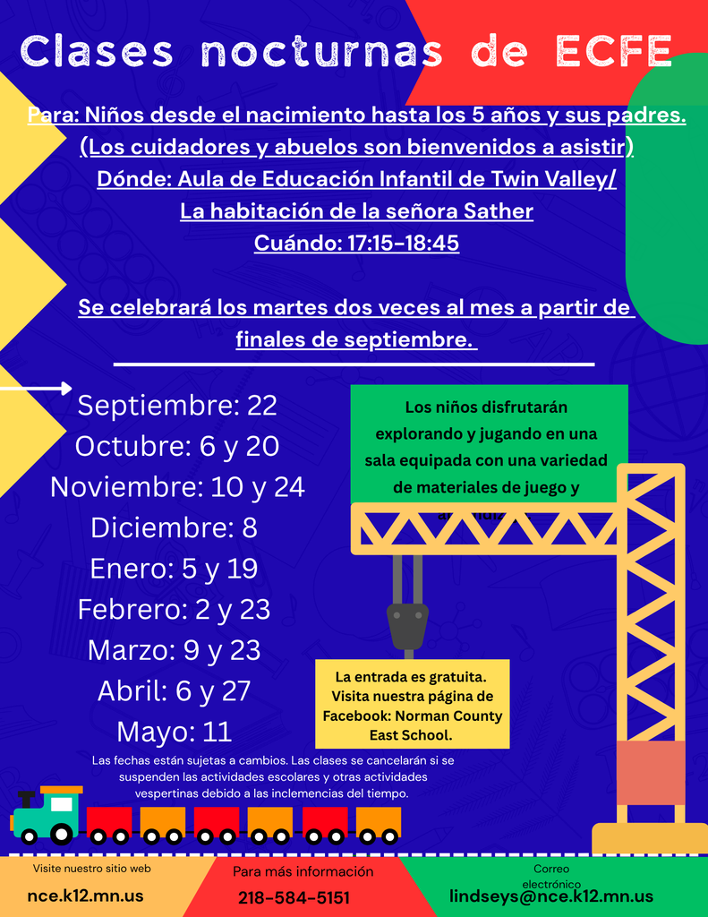 ECFE information in Spanish.