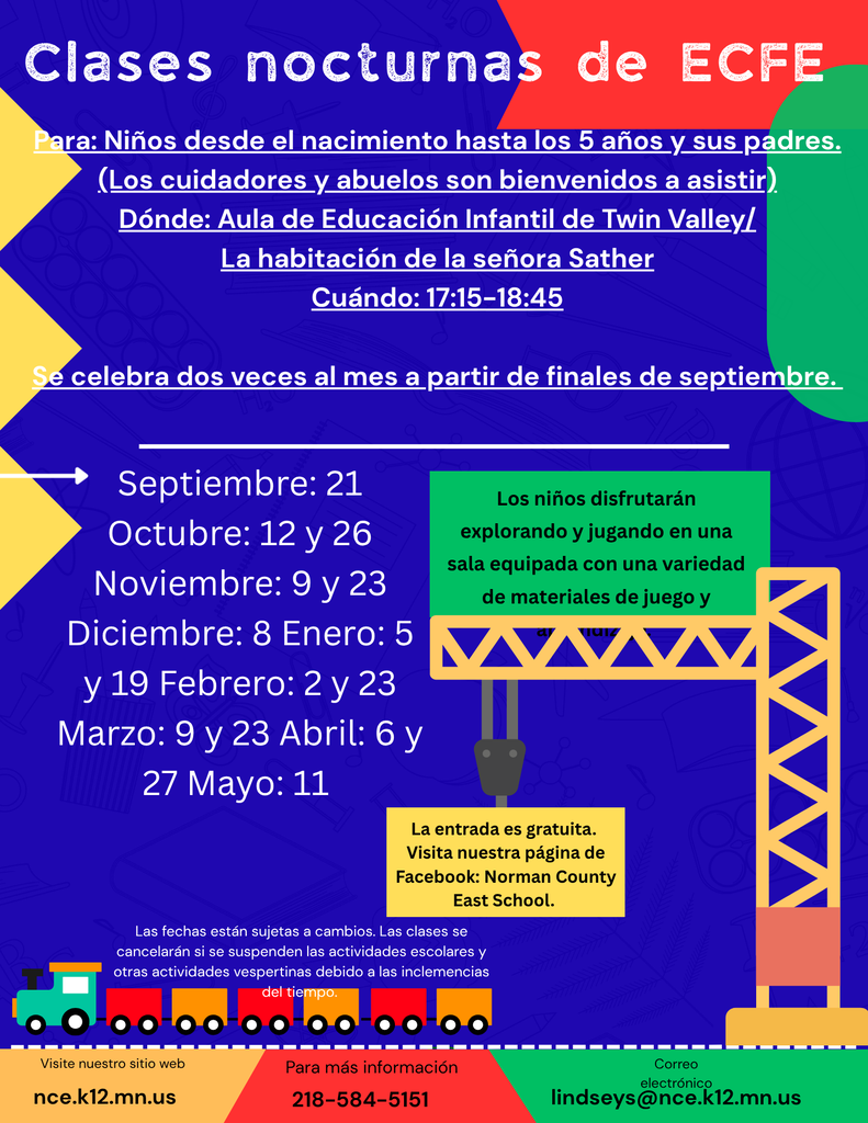 ECFE information in Spanish. 
