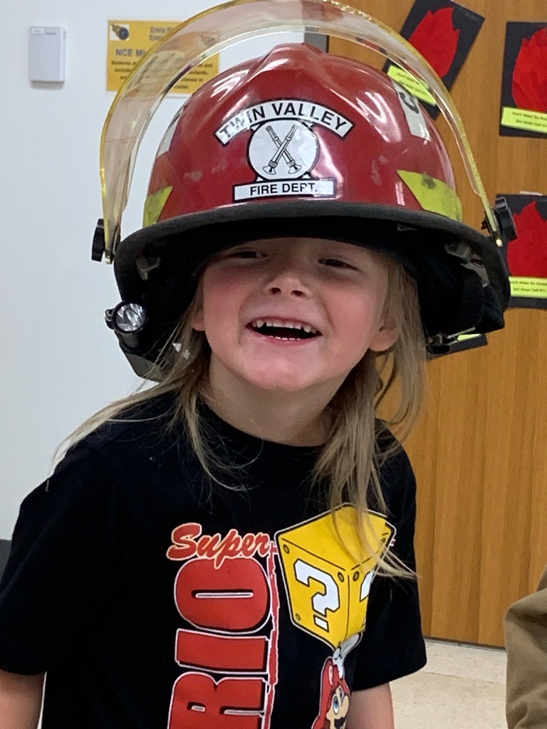 Twin Valley Fire Department visited Kindergarteners