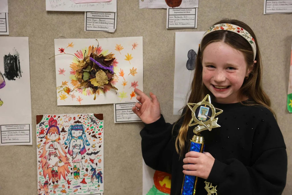 Fourth Grader Nora Brewer courtesy of Zack Wright of the Norman Transcript.