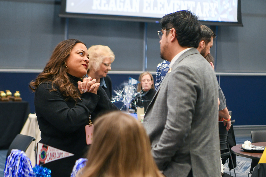Various photos from Teacher of the Year Breakfast 2026