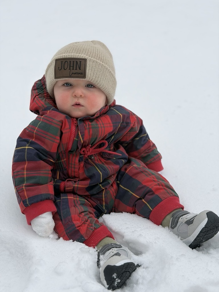Various photos of NPS ELC Kids playing in the snow.