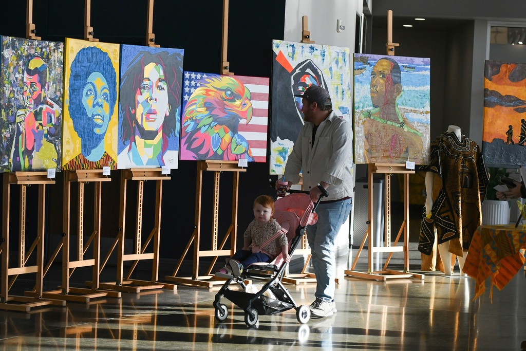 Several photos from our Black History Month concert.