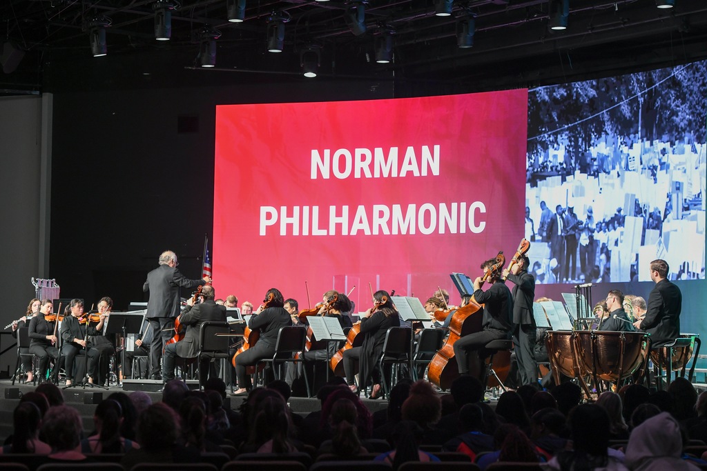 Several photos from our Black History Month concert.