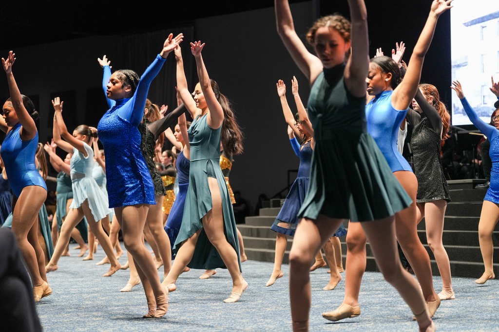 Several photos from our Black History Month concert.