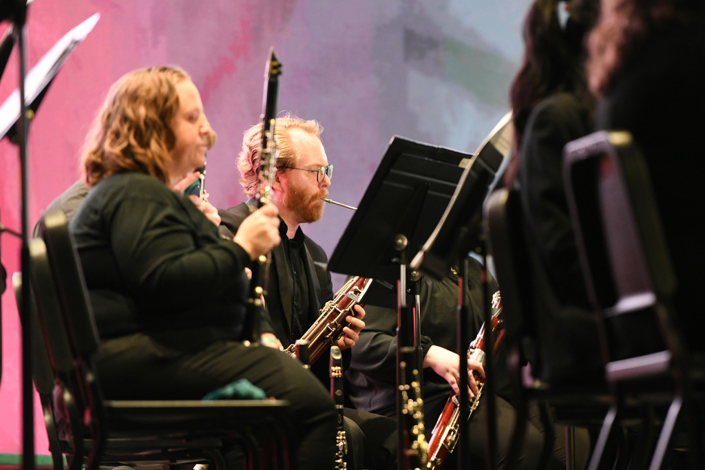 Several photos from our Black History Month concert.