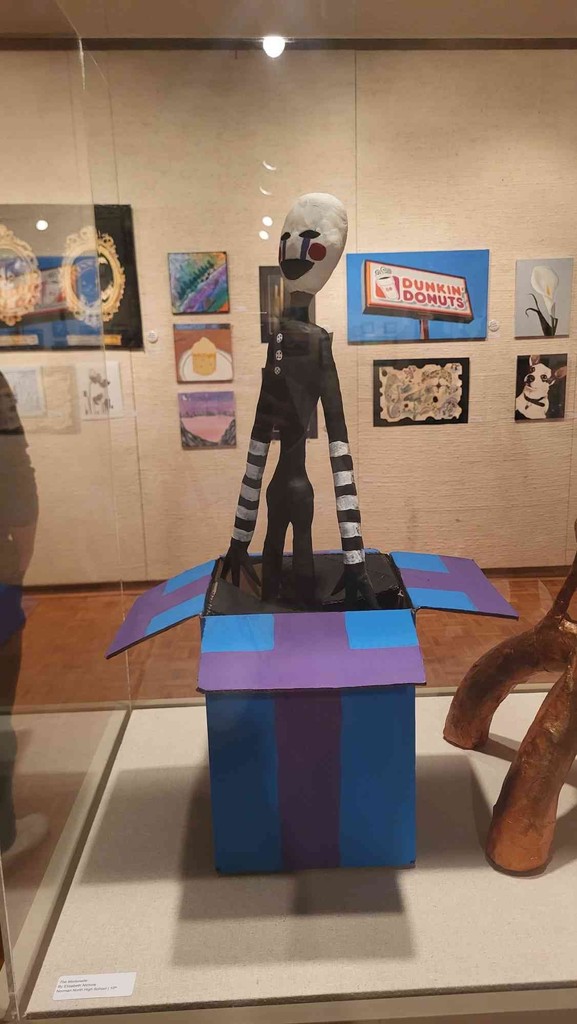 Several photos from the MGMOA Art Winners