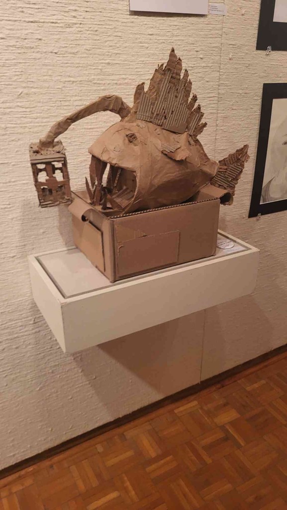 Several photos from the MGMOA Art Winners