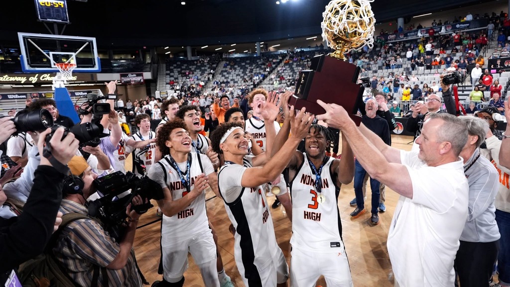 Norman High basketball state champions