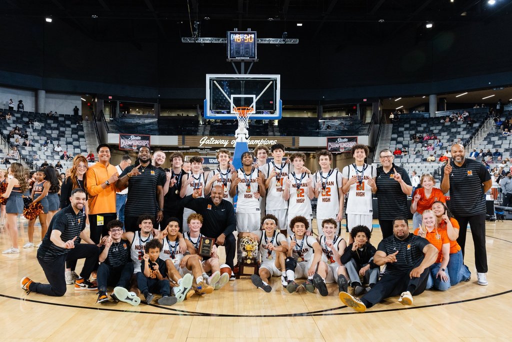 Norman High basketball state champions