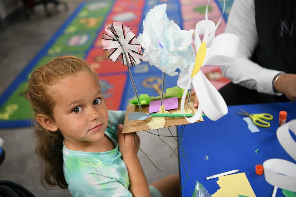 Various photos of Dr. Nick at the ELC.