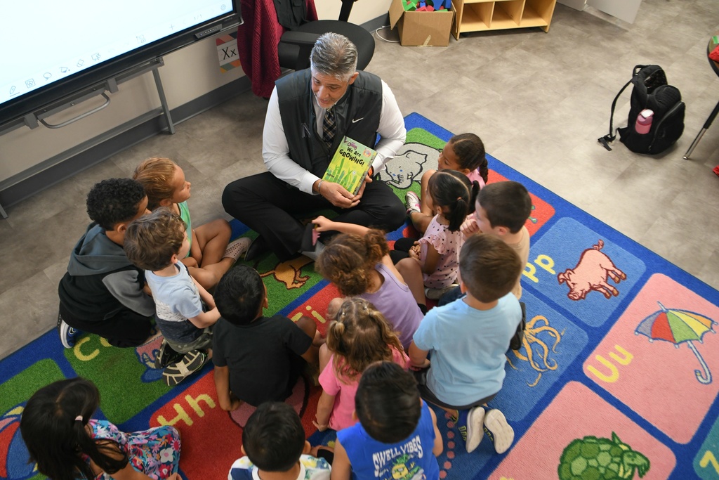 Various photos of Dr. Nick at the ELC.