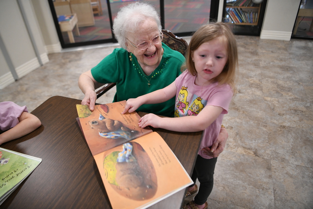 Various photos of Grace Living Center. 