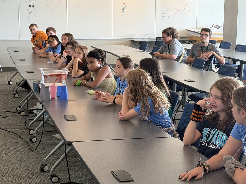 Various photos of STEM winners at NWS.