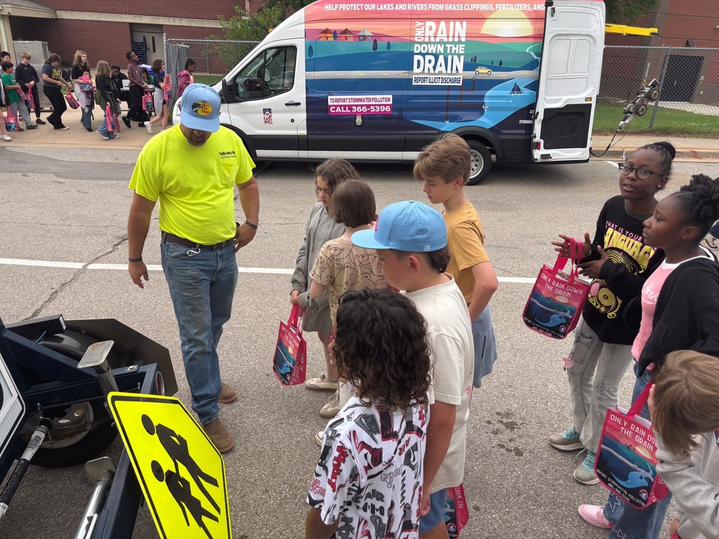 Various photos of City of Norman at Truman Elementary.