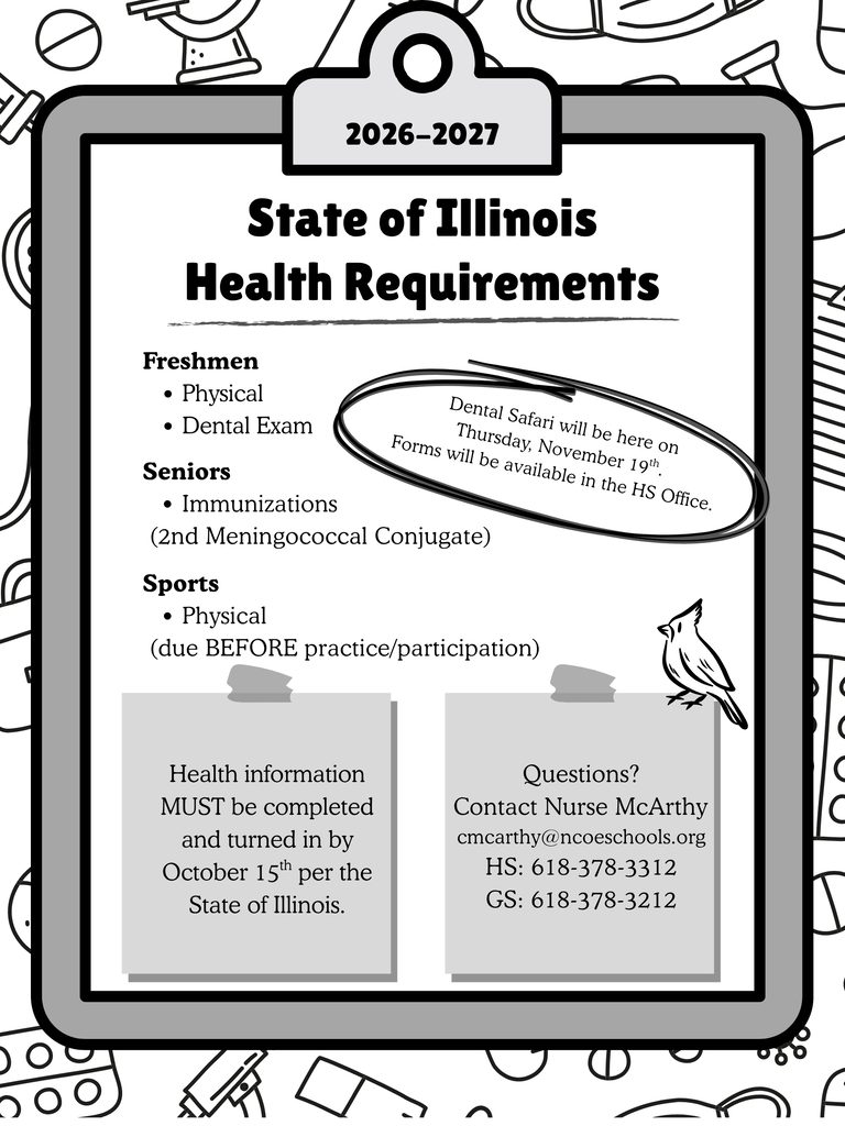 health requirements