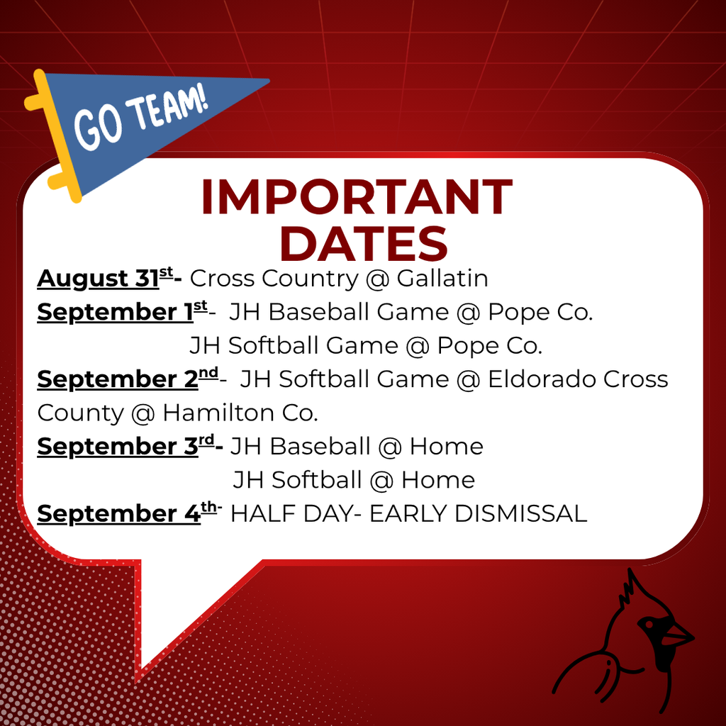 Important Dates