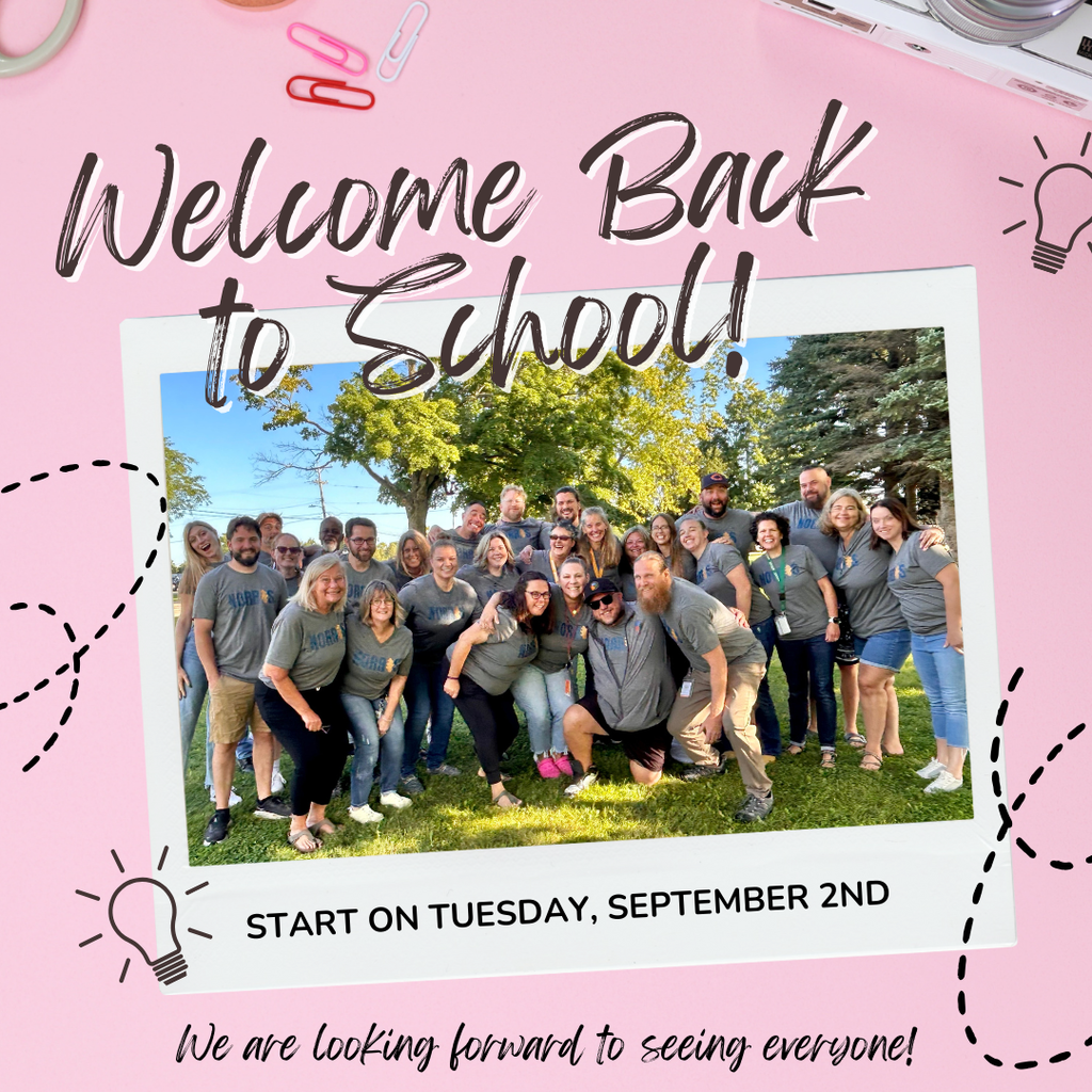 welcome back graphic