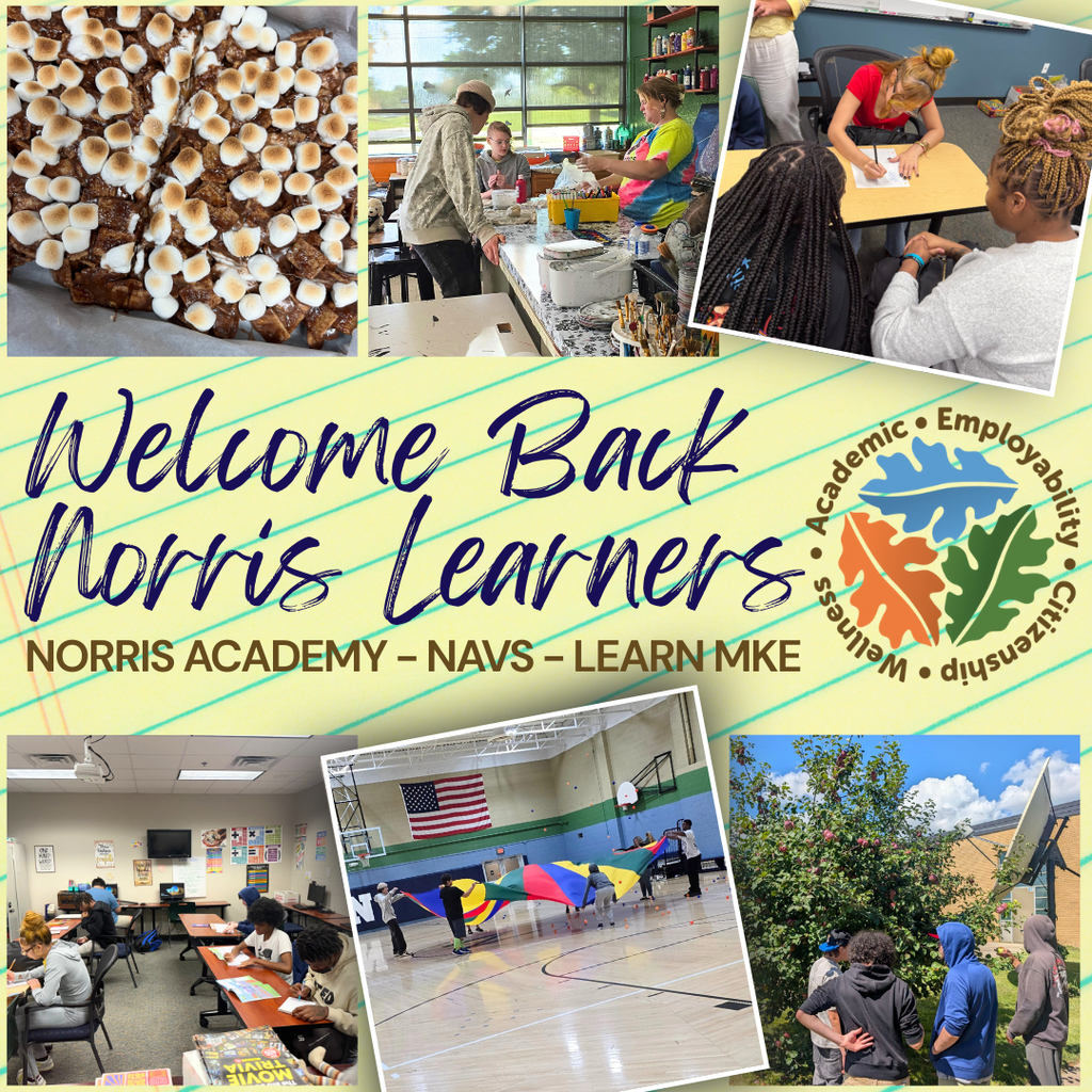 Welcome Back graphic with pictures of engagement