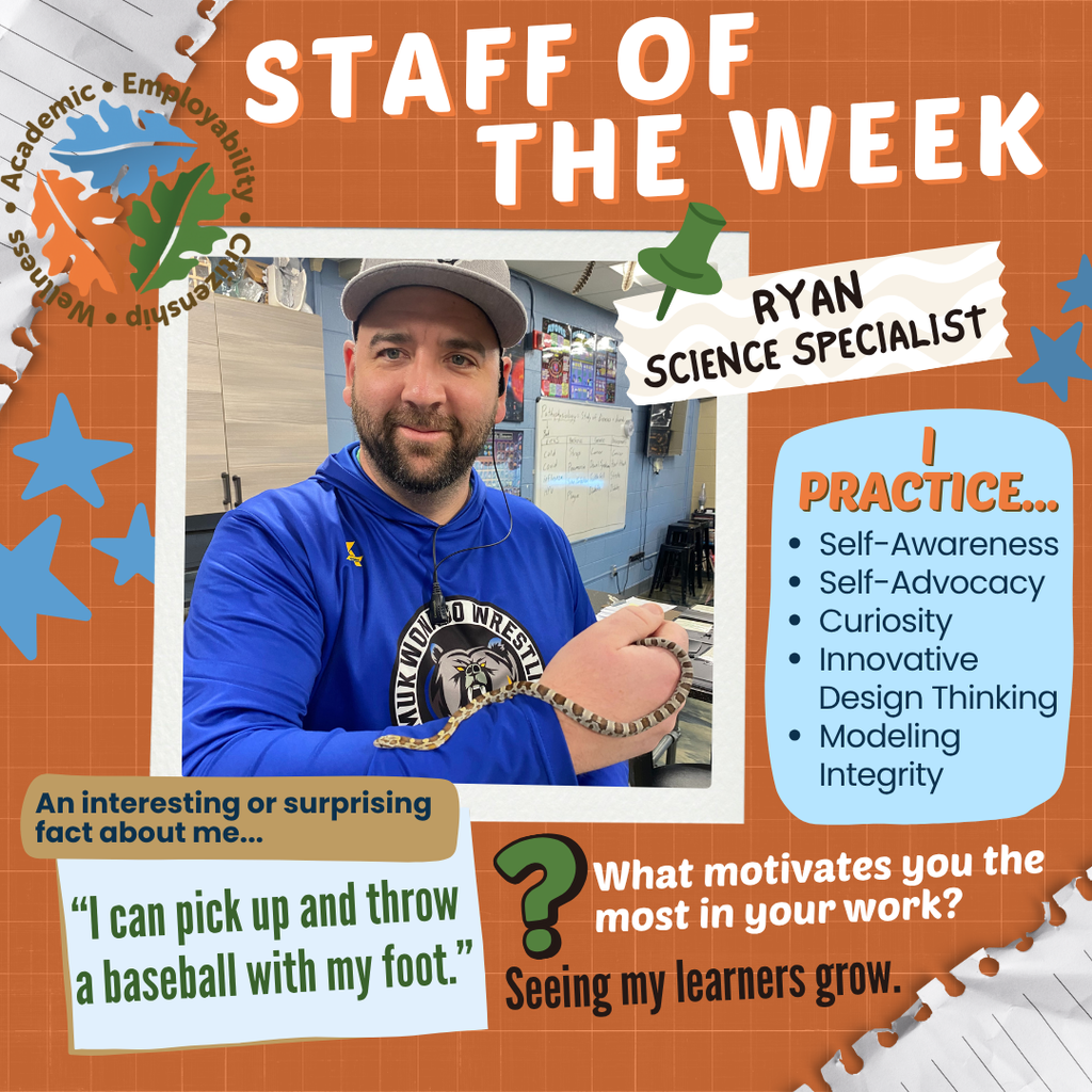 Staff of the Week graphic