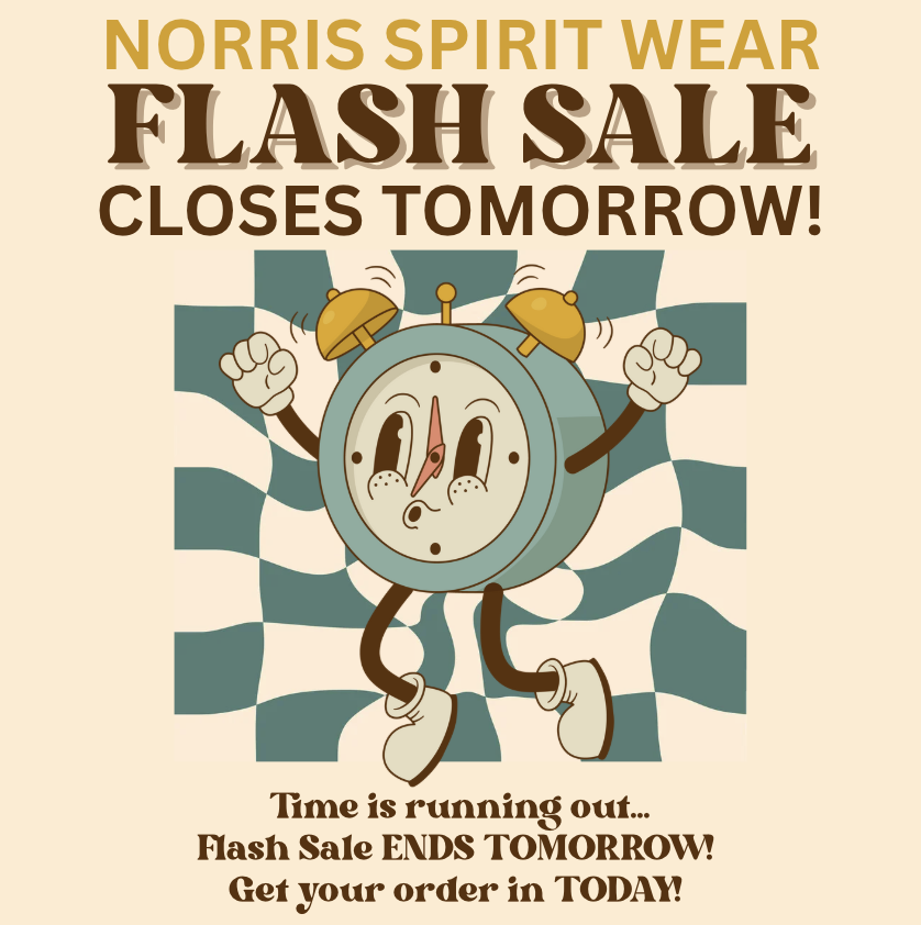 spirit wear flash sale graphic